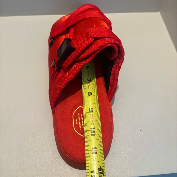 Visvim by Christo Red adjustable slides/sandal- Men’s - Picture 15 of 16